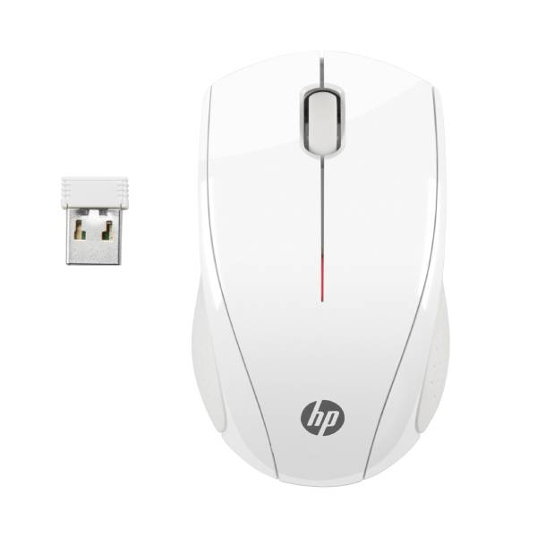 HP X3000 Blizzard White Wireless Mouse (N4G64AA)